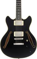 D'Angelico Excel Tour Collection Mini DC Solid Black 