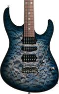 Suhr Custom Modern Quilt Faded Trans Whale Blue Burst