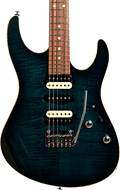 Suhr guitarguitar Dealer Select Modern Plus Trans Teal Burst Pau Ferro Fingerboard #92014