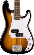Squier Mini Precision Bass Indian Laurel Fingerboard 2 Colour Sunburst