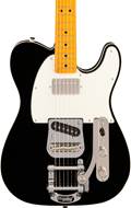 Squier Classic Vibe Custom Telecaster SH with Bigsby Maple Neck Parchment Pickguard Black