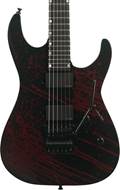 ESP USA M-II FR DX Black Blood Splatter