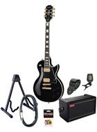 Epiphone Les Paul Custom & Spark 2 Pack Ebony