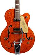 Gretsch 2023 G6120TGQM-56 Limited Edition Chet Round Up Orange (Pre-Owned)